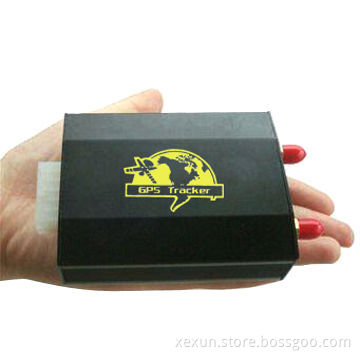 Fuel level monitoring GPS tracker with external GPS antenna car security device
